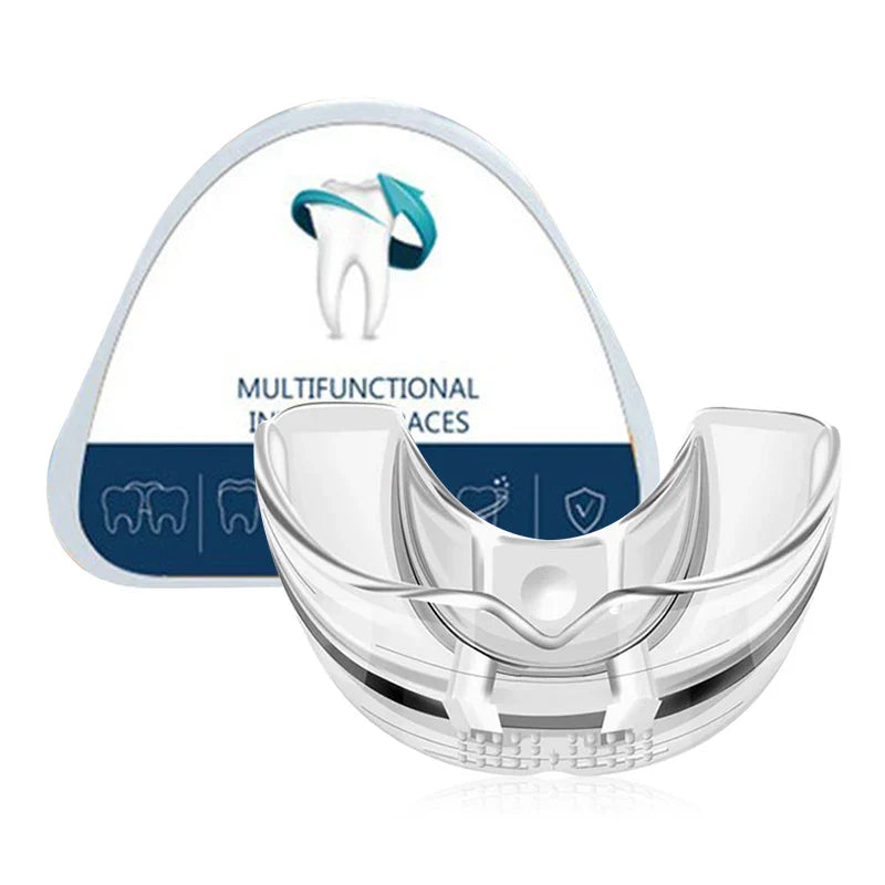3 Stages Dental Orthodontic Teeth Retainer | Anti-Snoring & Teeth Straightening Mouth Guard