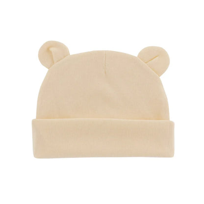 Soft Cotton Newborn Beanie Hat | Unisex Baby Cap for 0-12 Months