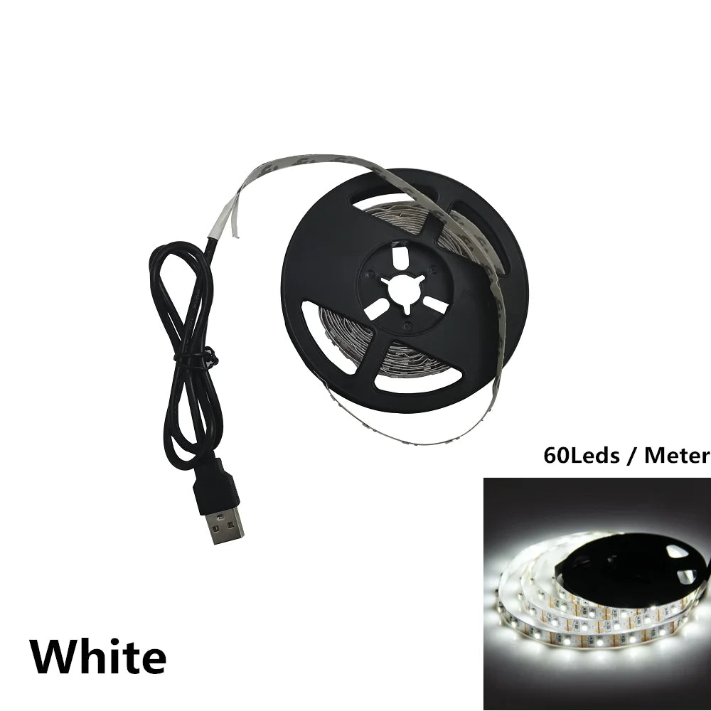 USB Motion Sensor LED Strip Light | Hand Sweep Control for Kitchen TV Backlight