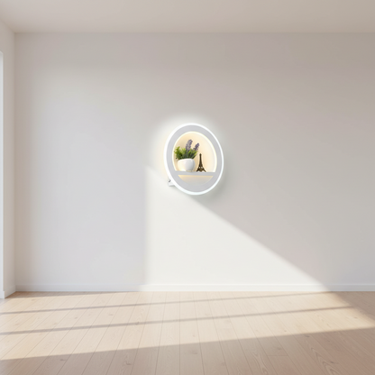 Dimmable LED Wall Light Remote Control Modern Bedroom Living Room AC90-220V