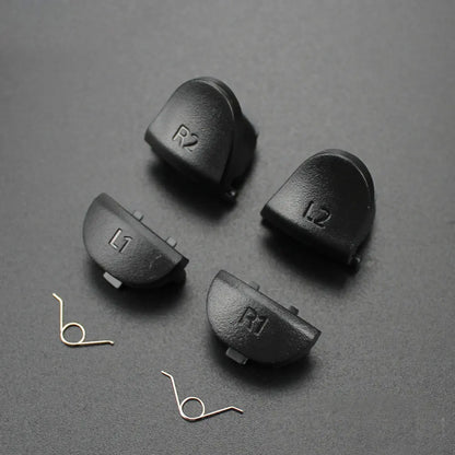 PS4 Controller Trigger Button Replacement Kit | L1 R1 L2 R2 Repair Parts with Springs