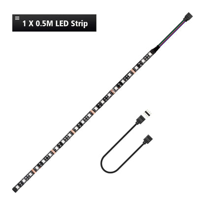12V RGB LED Strip for PC Case | Motherboard Sync Lighting