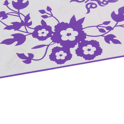 Butterfly Flower Wall Sticker | Bathroom Decor Wall Decals