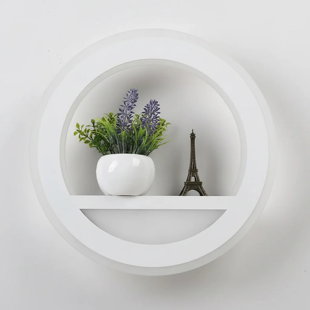 Dimmable LED Wall Light Remote Control Modern Bedroom Living Room AC90-220V