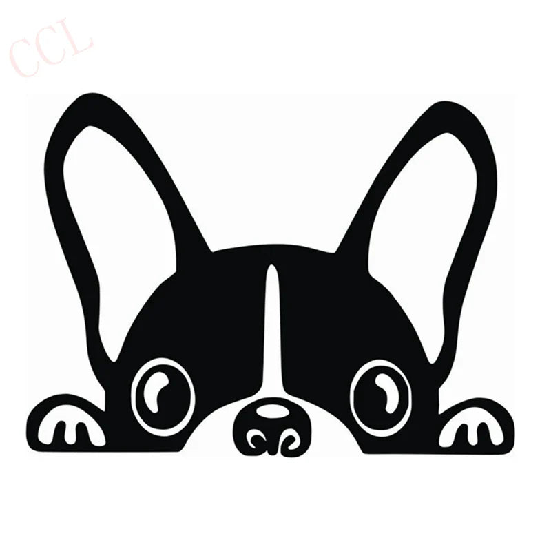 French Bulldog Light Switch Sticker | Vinyl Wall Decal for Switch Plate