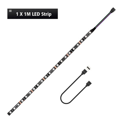 12V RGB LED Strip for PC Case | Motherboard Sync Lighting