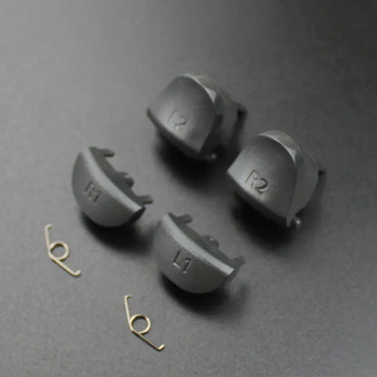 PS4 Controller Trigger Button Replacement Kit | L1 R1 L2 R2 Repair Parts with Springs