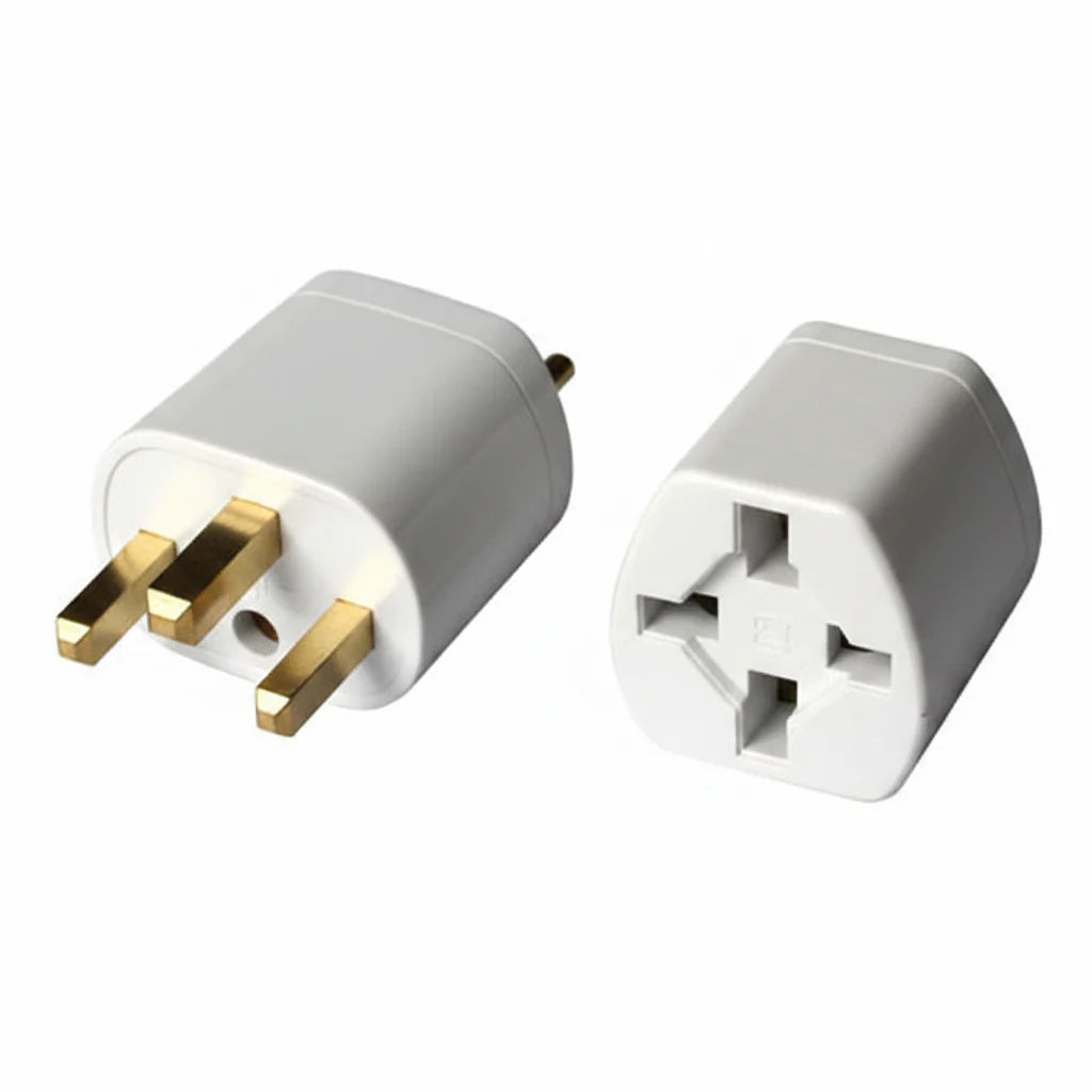 Universal Travel Plug Adapter EU US AU to UK 3 Pin AC Power Converter