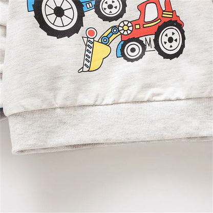 Baby Cartoon Cotton Long Sleeve T-Shirt – Casual Spring Top