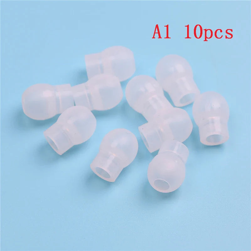 Comfortable Silicone Stethoscope Earpiece Set | 10pcs Soft Earplugs