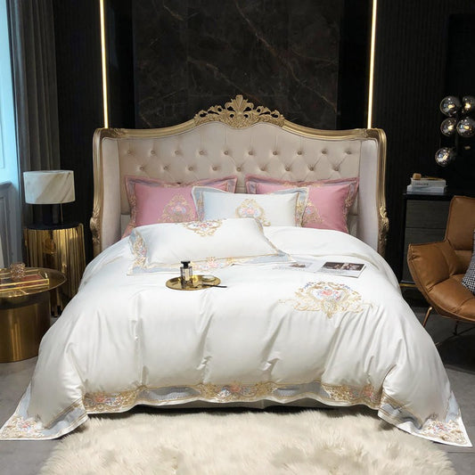 Parure de lit Louis (100 % coton égyptien 1000 fils)