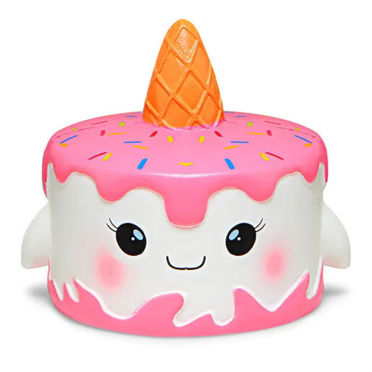 Jumbo Squishy Kawaii Unicorn Horse Cake Deer Animal Panda Squishies | Slow Rising Stress Relief Squeeze Toys