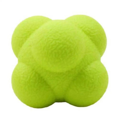 Hexagonal Reaction Ball | Reflex & Agility Training Ball for Sports