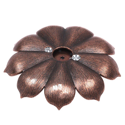 Aluminium Alloy Incense Burner Plate | Lotus Incense Stick Holder