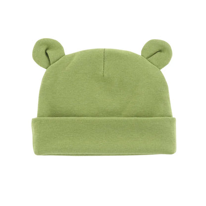 Soft Cotton Newborn Beanie Hat | Unisex Baby Cap for 0-12 Months