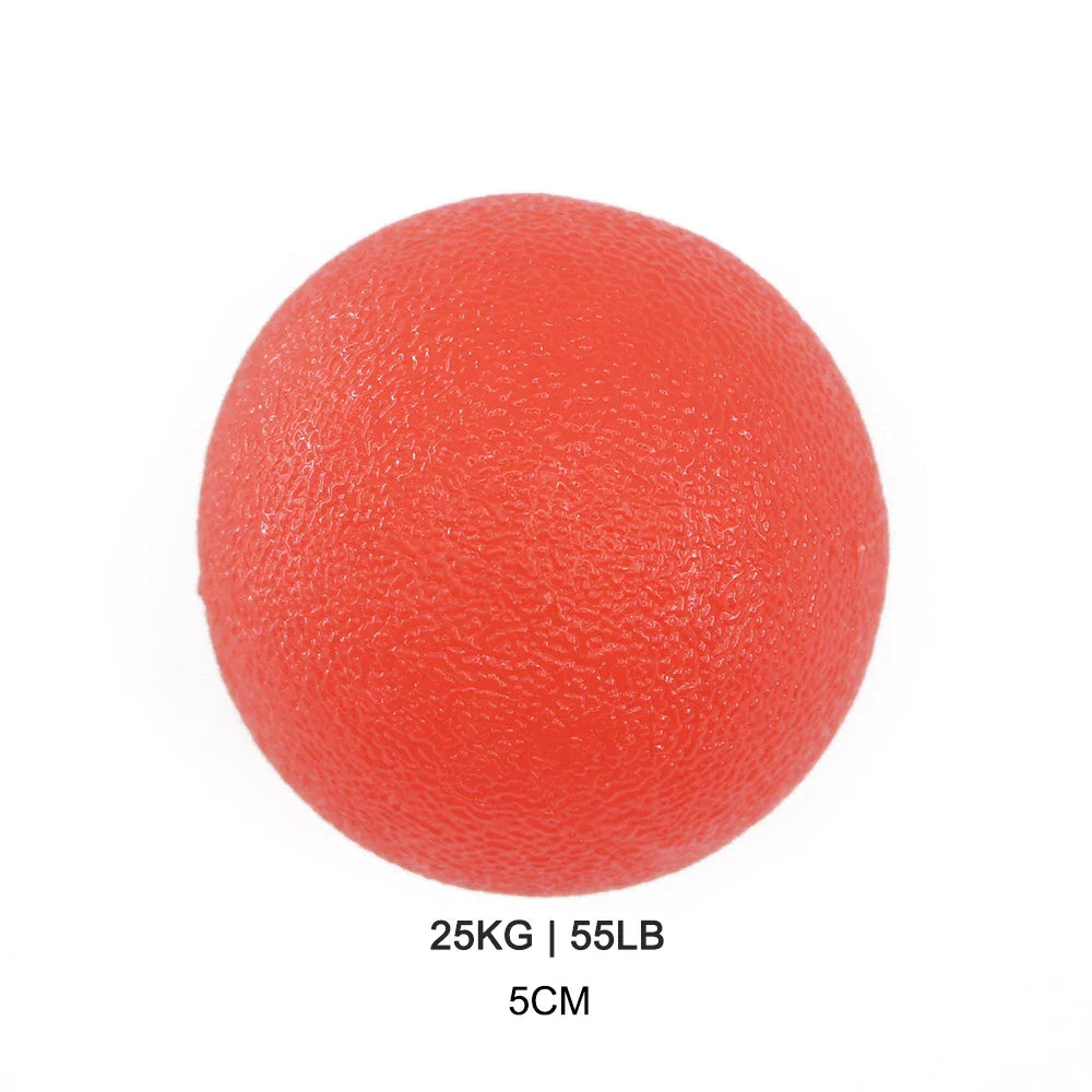 Silicone Hand Grip Ball | Finger Strength Trainer for Home Gym and Stress Relief
