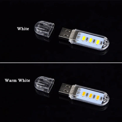 Mini USB LED Book Light | Ultra Bright Reading Lamp for Power Bank, PC, Laptop, Notebook