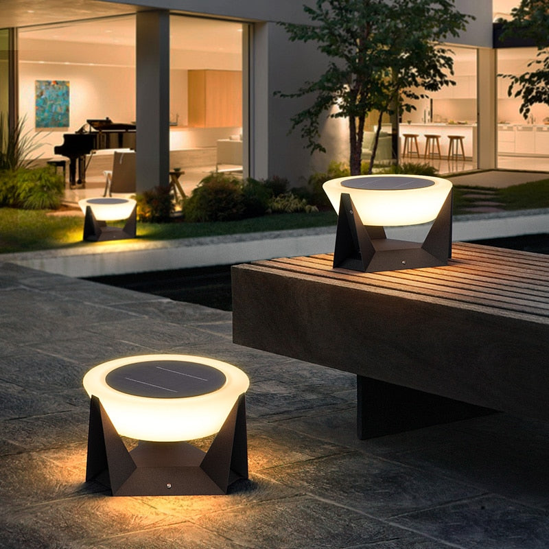 LED Outdoor Post Light for Entrance Pathway Garden
