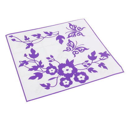 Butterfly Flower Wall Sticker | Bathroom Decor Wall Decals