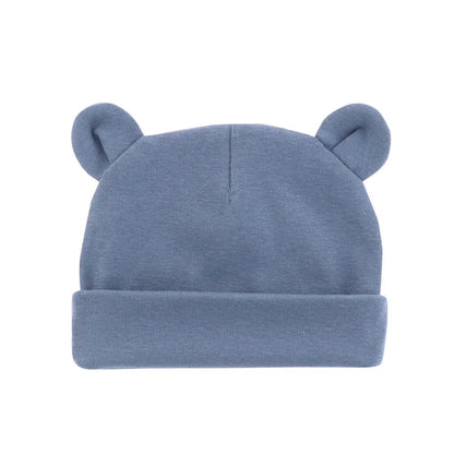 Soft Cotton Newborn Beanie Hat | Unisex Baby Cap for 0-12 Months