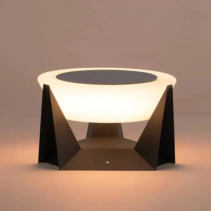 Luz LED de poste para exteriores para camino de entrada de jardín