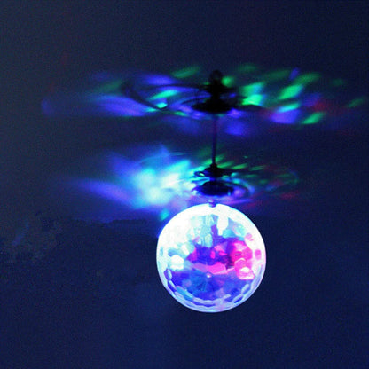 Flying Ball Toy with LED Lights | Infrared Induction Floating Helicopter
