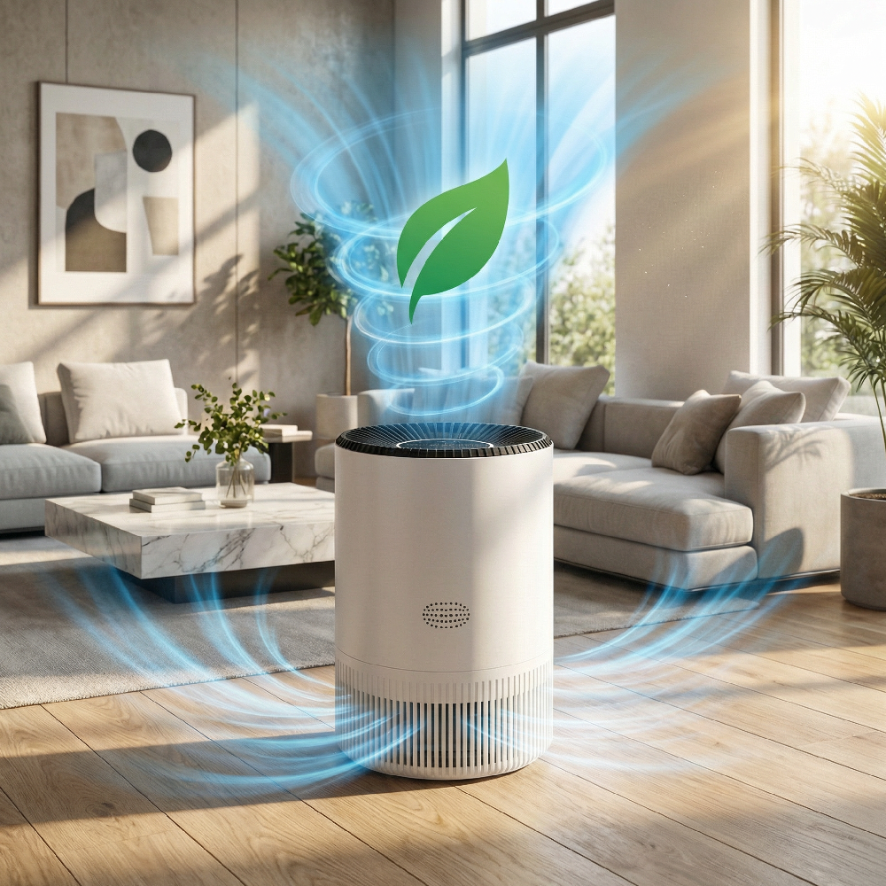 Smart Air Purifier with HEPA Filter App Control PM2.5 for Bedroom Pets Home