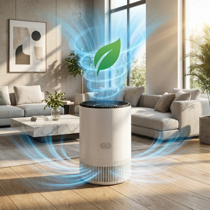 Smart Air Purifier with HEPA Filter App Control PM2.5 for Bedroom Pets Home