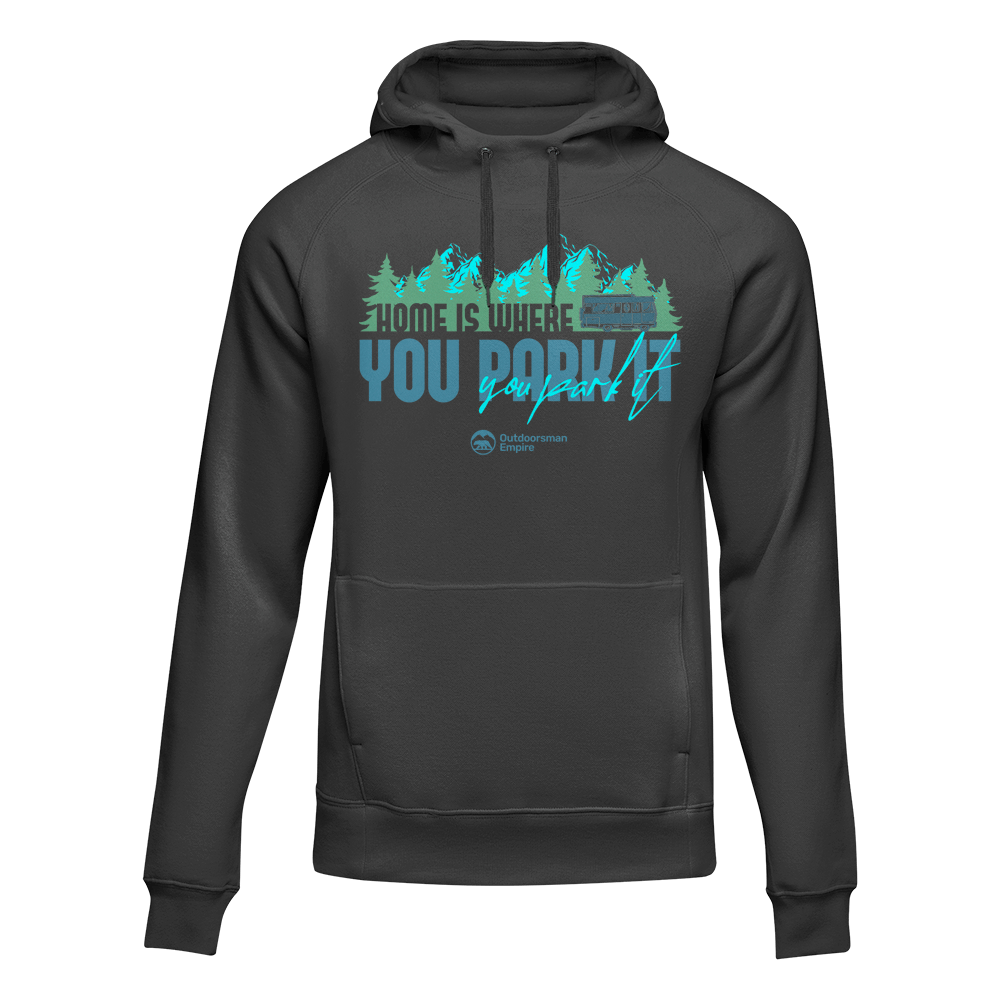 Sweat à capuche adulte en polaire, motif Parking