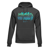 Sweat à capuche adulte en polaire, motif Parking