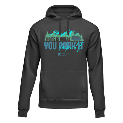 Sweat à capuche adulte en polaire, motif Parking