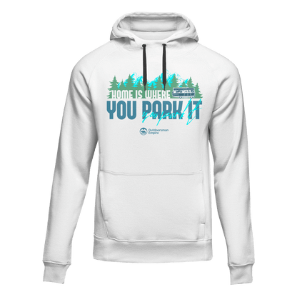 Sweat à capuche adulte en polaire, motif Parking
