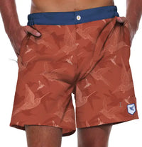 Men's Luxury Swim Trunks — Recycled 4-Way Stretch Performance