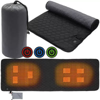 LITEGUEST 7-Zone USB Heated Sleeping Mat for Cold Ground Comfort