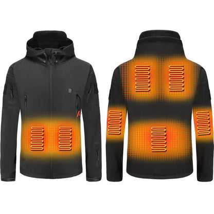 LITEGUEST 7-Zone Heated Hunting Jacket | USB Camo Jacket
