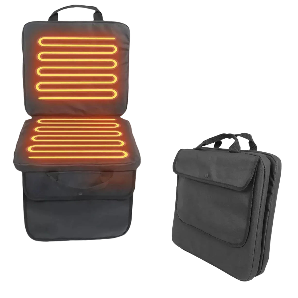 LITEGUEST Heated Stadium Seat with Back Support | USB Powered