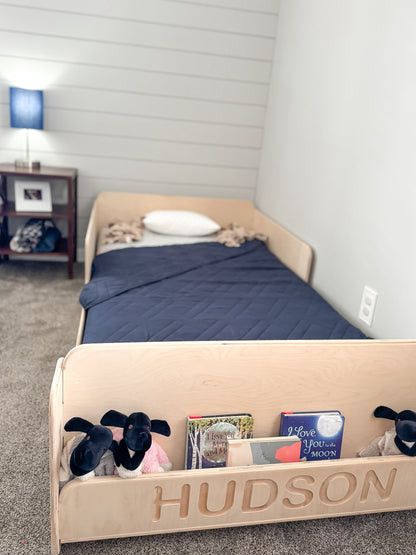EVA Floor Bed – Montessori Wooden Floor Bed | Bush Acres