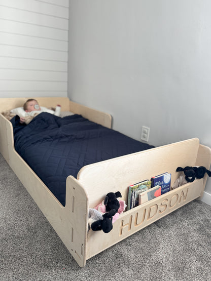 EVA Floor Bed – Montessori Wooden Floor Bed | Bush Acres