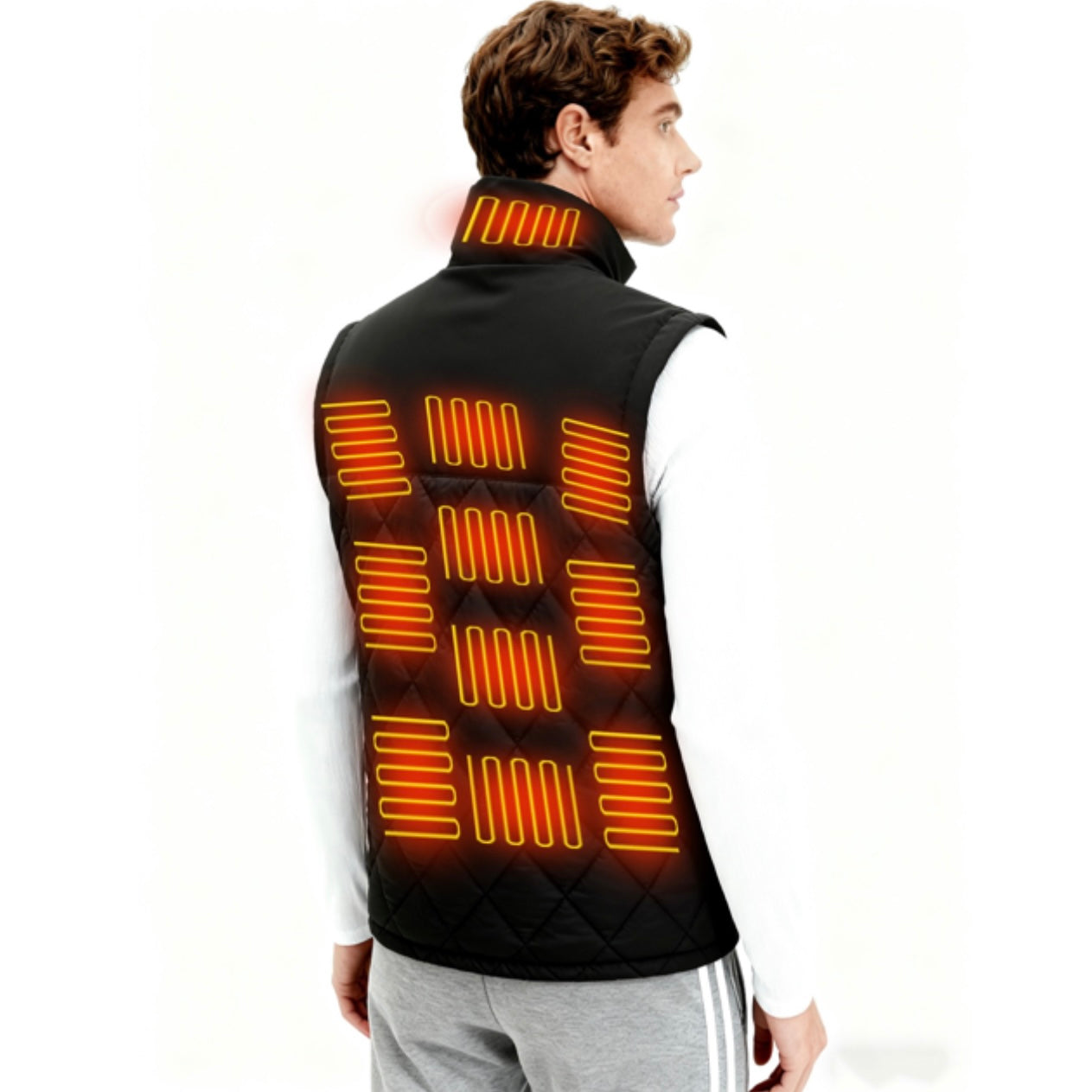 LITEGUEST 17-Zone Heated Vest | Dual Control USB Winter Warmth