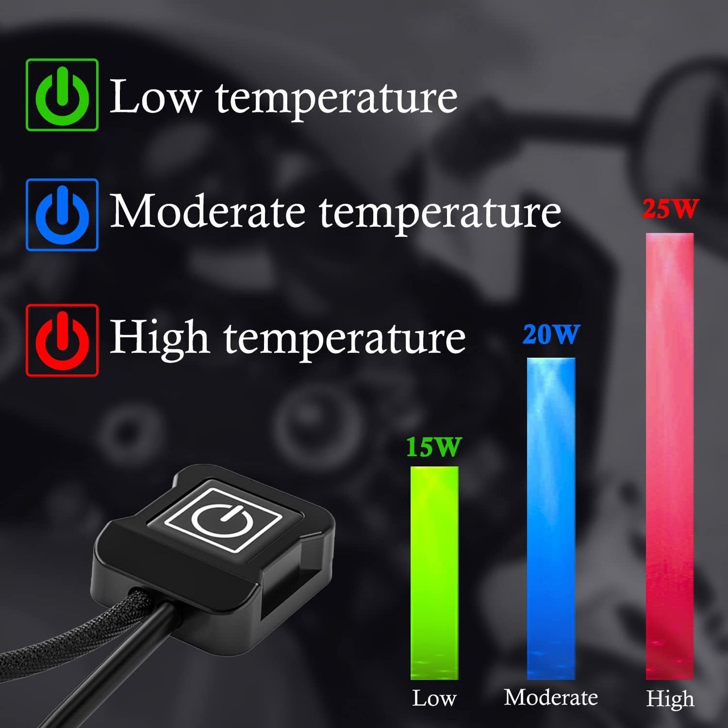 LITEGUEST USB Heated Handlebar Mitts – Winter Riding Warmth
