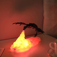 LED Dragon Lamp Fantasy Night Light Magical Dragon Home Decoration