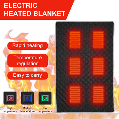 Manta Térmica de Camping LITEGUEST – Calor mediante USB para Exteriores