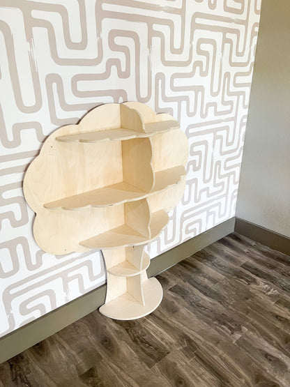 SUMMER Tree Bookshelf – Kids Wooden Tree Shelf