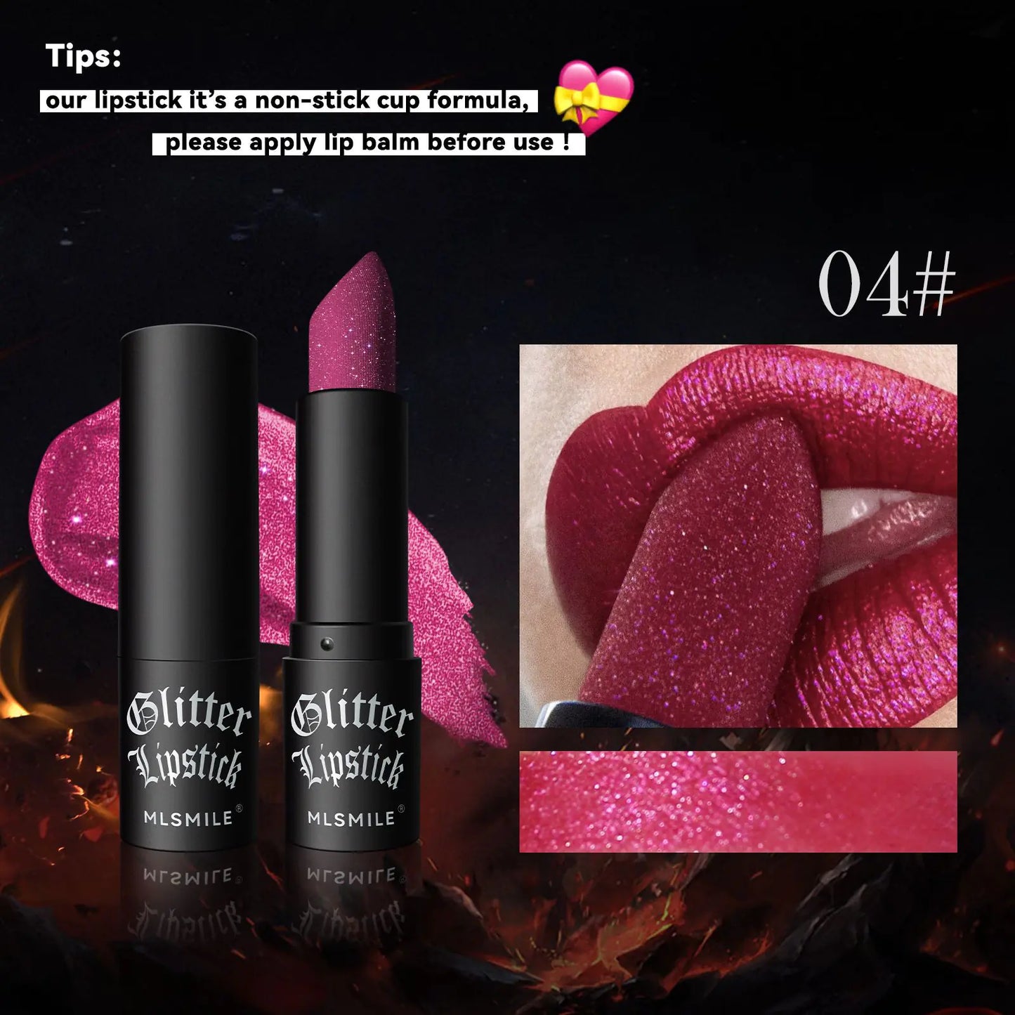 Labial mate aterciopelado de larga duración e hidratante