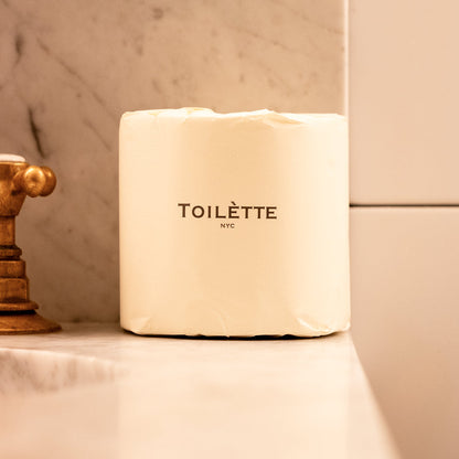 Toilètte Ultra Soft Black & White 100% Bamboo Toilet Paper – Tree-Free, PFAS-Free French-Style Hygienic Eco Rolls for Modern Sustainable Homes