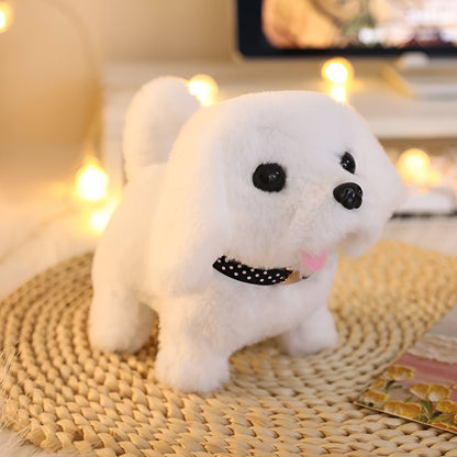 Interactive Robot Puppy Toy Realistic Walking Dog with Sounds