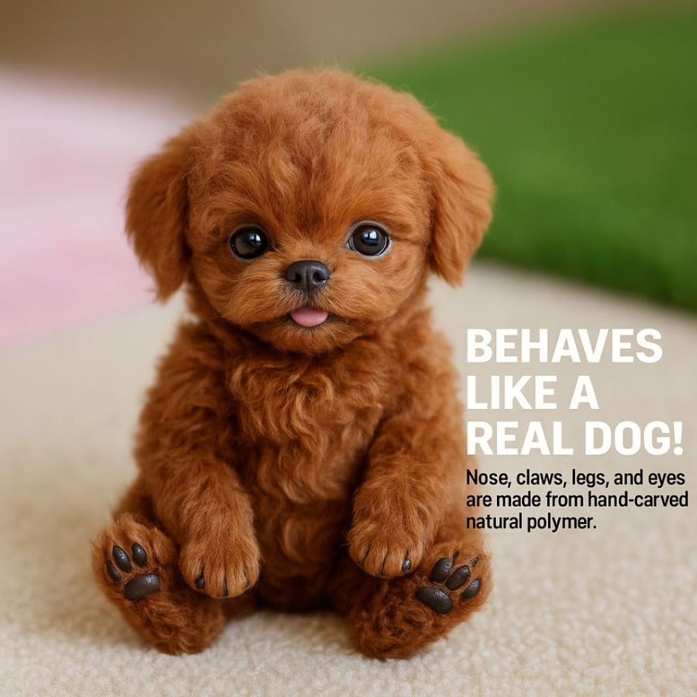 Interactive Puppy Plush Toy Walking Barking Electronic Dog Toy for Kids