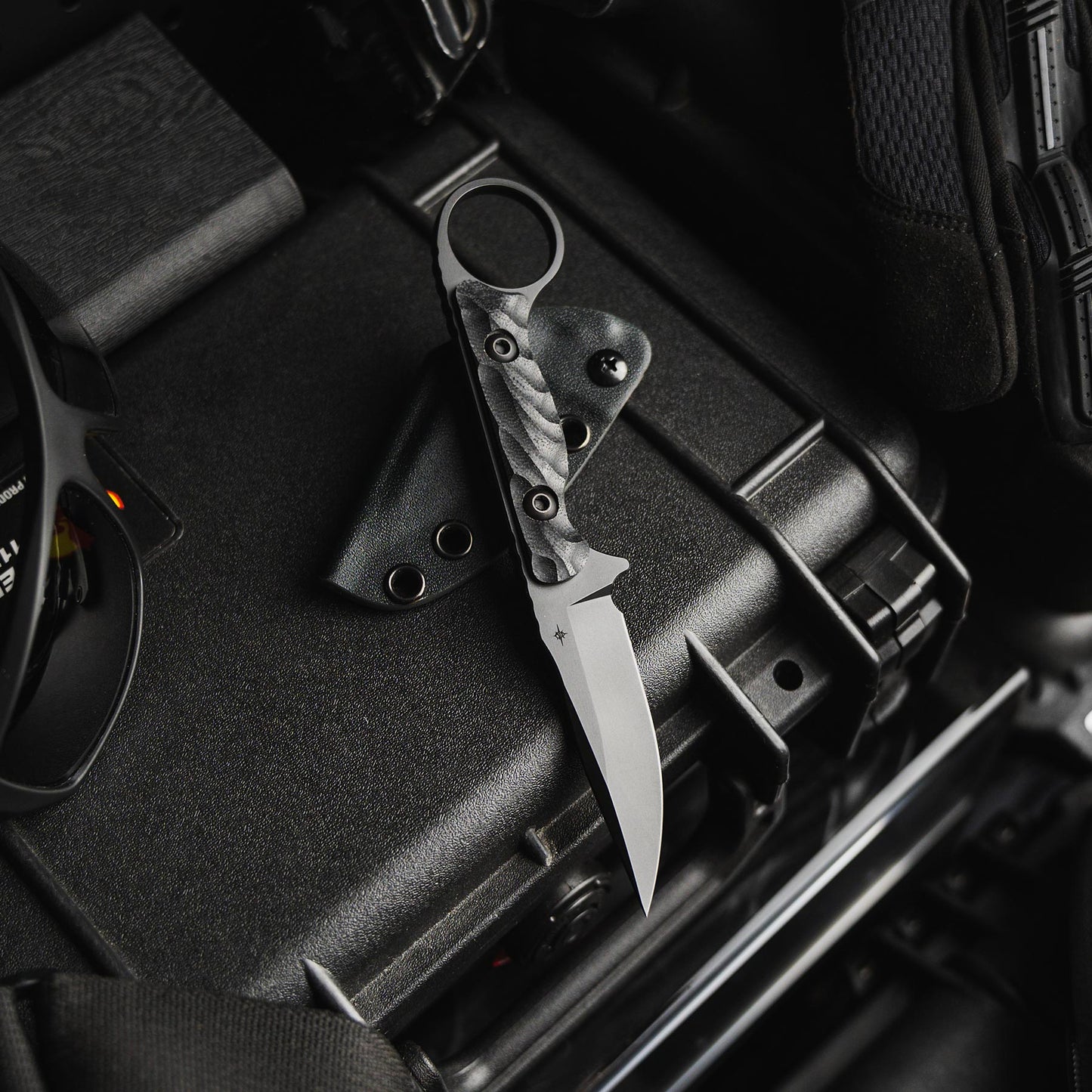 Jank Shank S Phantom Grey | CPM M4 Fixed Blade Knife