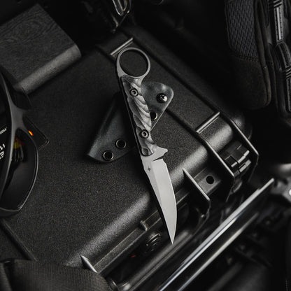 Jank Shank S Phantom Grey | CPM M4 Fixed Blade Knife