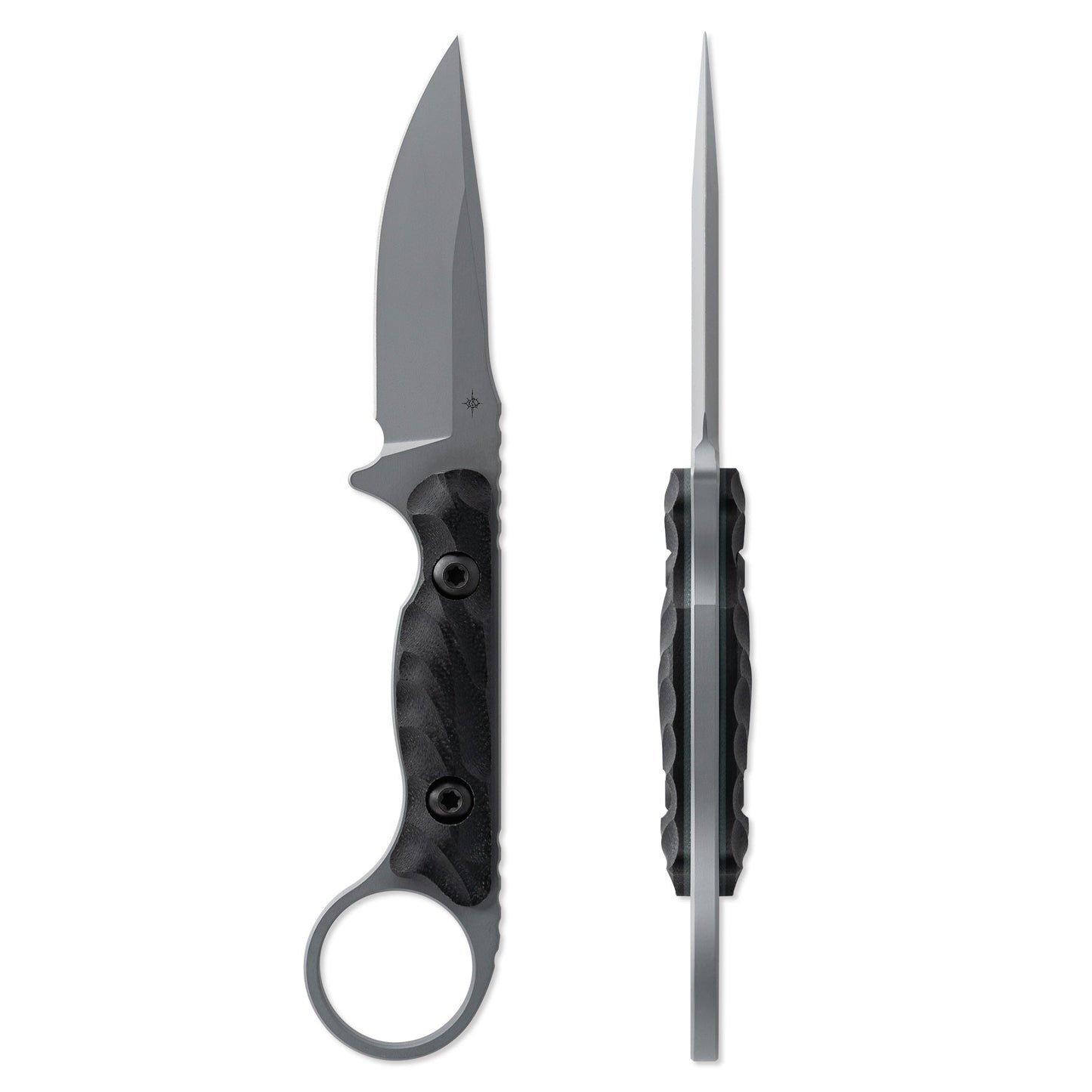 Jank Shank S Phantom Grey | CPM M4 Fixed Blade Knife